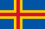 Wyspy Alandzkie - flaga