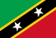 Saint Kitts i Nevis - flaga