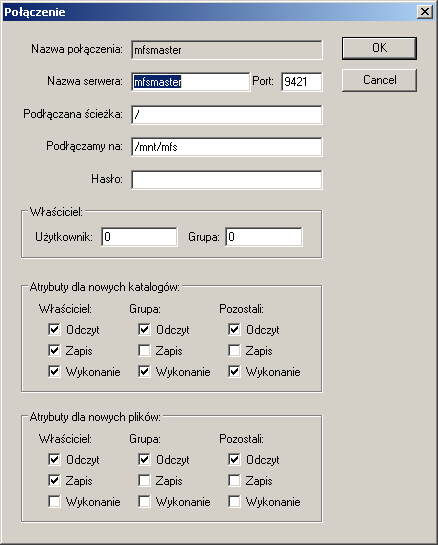 Plugin mfs4tc - define connection - step 2